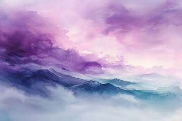 Naklejka premium Abstract Watercolor Textures and Fluid Brush Strokes in Soft Pastel Shades with Organic Artistic Washes for Creative Graphic Design Backgrounds
