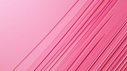 Photo of, Pink background with minimalist linear patterns for design, banner template