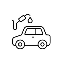 Oil icon symbol vector image Illustration
