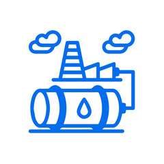 Oil icon symbol vector image Illustration
