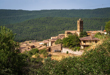 Obraz premium The Cliffs and Landscape of Agüero, in the province of Huesca, Aragon, Spain