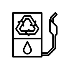 Oil icon symbol vector image Illustration
