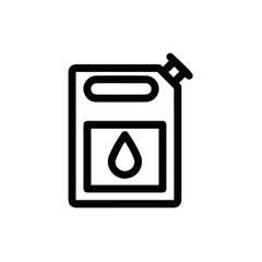 Oil icon symbol vector image Illustration
