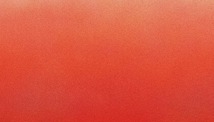 Fototapeta premium A Smooth Gradient From Deep Red to a Lighter Orange Hue Banner Background With Glowing Grainy Texture for Abstract Header Cover Backdrop Design