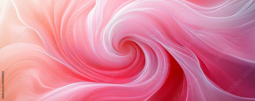 Poster soft swirl pattern with gentle gradients