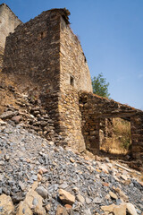 The Abandoned village of Esco, Zaragoza, Aragon, Spain