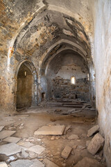 The Abandoned village of Esco, Zaragoza, Aragon, Spain
