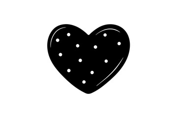 heart shaped heart shaped.Valentines Day icon set vector illustration.