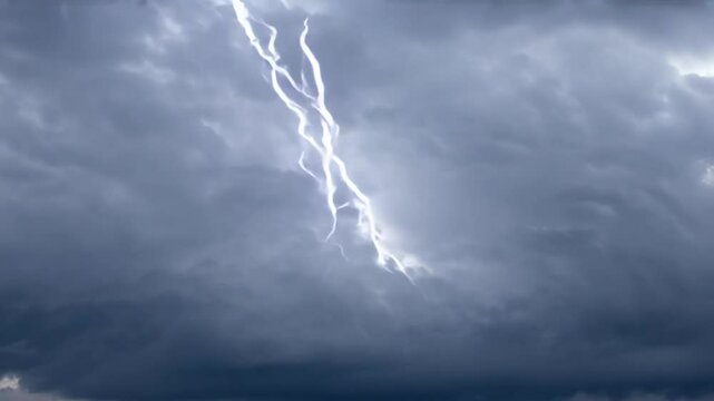 video cloudy looping weather animate the accompanied lightning clouds cycle changes orbit satellite view space storm tornado typhoon sky ominous power rotating overcast wind tropical thunderstorm cir