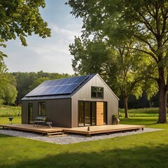 Obraz premium house in the woods