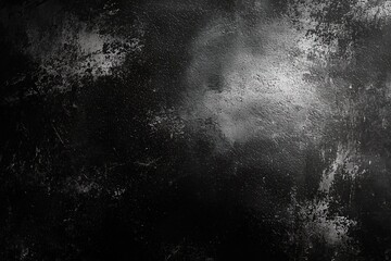 Vintage Black and White Grunge Texture, Distressed Rough Background for Design Elements