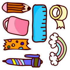 illustration of a set of tools