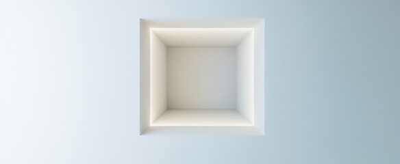 White Wall Niche.