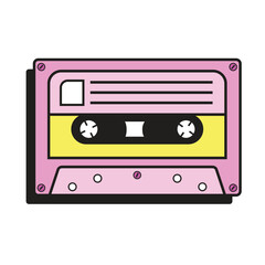 Fototapeta premium Retro cassete tape