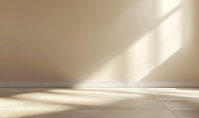Sunlit Room Interior.