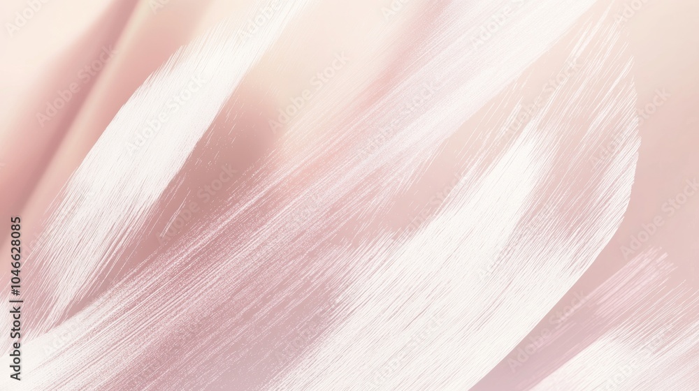 Poster pink and white abstract background featuring brush strokes, creating a soft and elegant design. this
