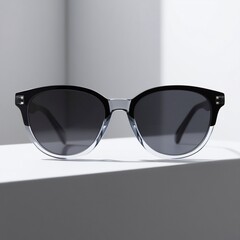 sunglasses on white background