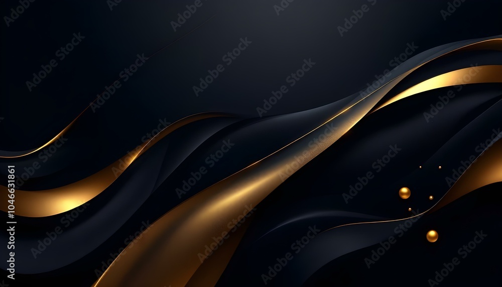 Poster modern luxury background vector overlap layer on dark and shadow black space with abstract style for