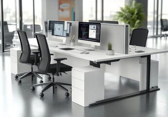 Modern Office Workspace.