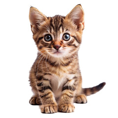 Naklejka premium A playful kitten