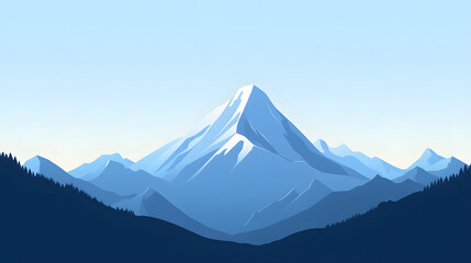 Majestic mountain view