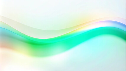 Abstract colorful wave background, simple clean background image for PowerPoint. abstract soft gradient green background with lines. Abstract background with green gradient waves.