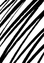 Abstract hand drawn striped pattern background