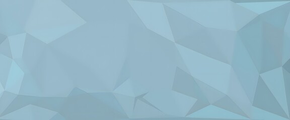 Obraz premium Gray Cyan Polygon Background