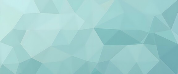 Fototapeta premium Aqua Polygon Vector Background