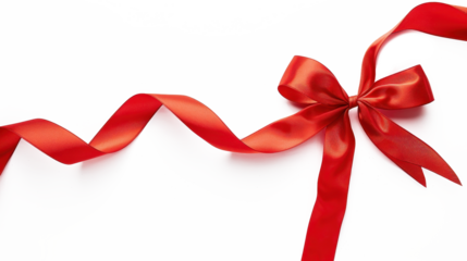 Red Satin Ribbon Bow: Gift Wrapping Ideas