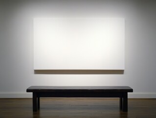 Blank Canvas & Bench.