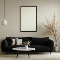Minimalist Living Room.