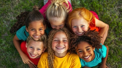 The Joyful Group of Children