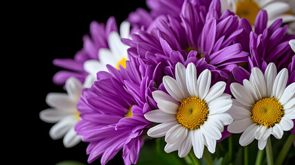 Elegant Lavender and Daisy Bouquet Centerpiece for Special Occasions