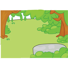 illustration of a chair with flowers