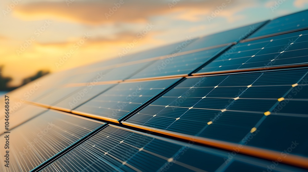 Poster close-up of solar cell texture with microgrid design - futuristic energy flow and dynamic sunlight r