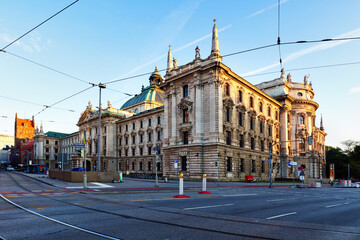 Munich - Palace of Justice - Justizpalast near Karlsplatz, Bavaria, Germany