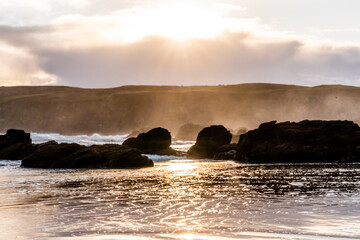 Travelling the NC500 route around the north coast of Scotland