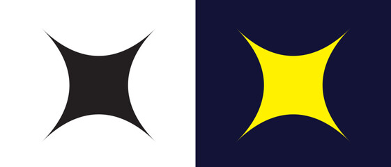 star symbol icon vector. star symbol icon on white and blue background. vector illustration. golden star icon