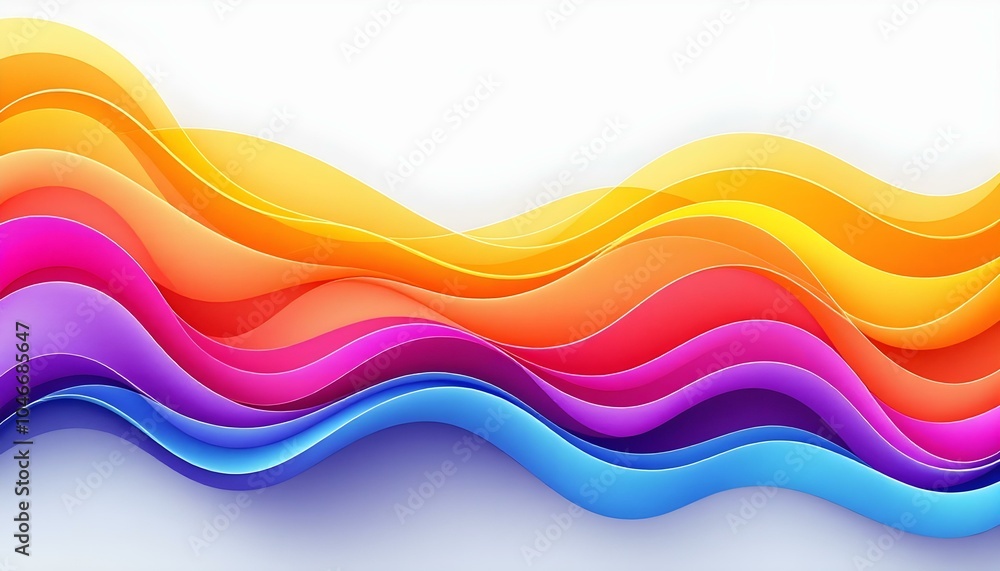 Aufkleber digital technology abstract modern digital line poster web page ppt background. abstract colorful ba