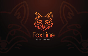 fox face logo