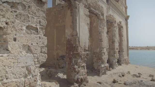 Sudan, Port Sudan, Suakin, ruined ottoman coral buildings