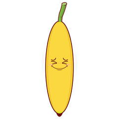 banana hurt face cartoon cute