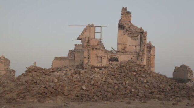 Sudan, Port Sudan, Suakin, ruined ottoman coral buildings