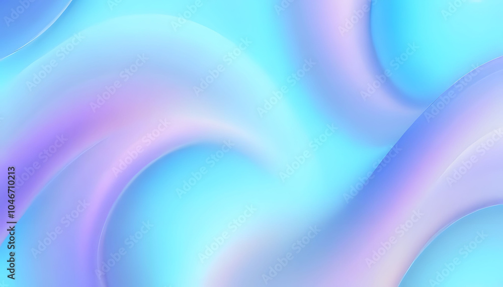 Aufkleber Abstract pastel holographic blurred grainy gradient background texture. Colorful digital grain soft noise effect pattern. Pastel gradient background with a grainy texture