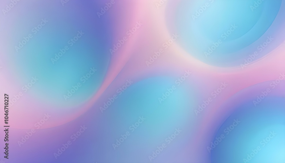 Aufkleber Abstract pastel holographic blurred grainy gradient background texture. Colorful digital grain soft noise effect pattern. Pastel gradient background with a grainy texture