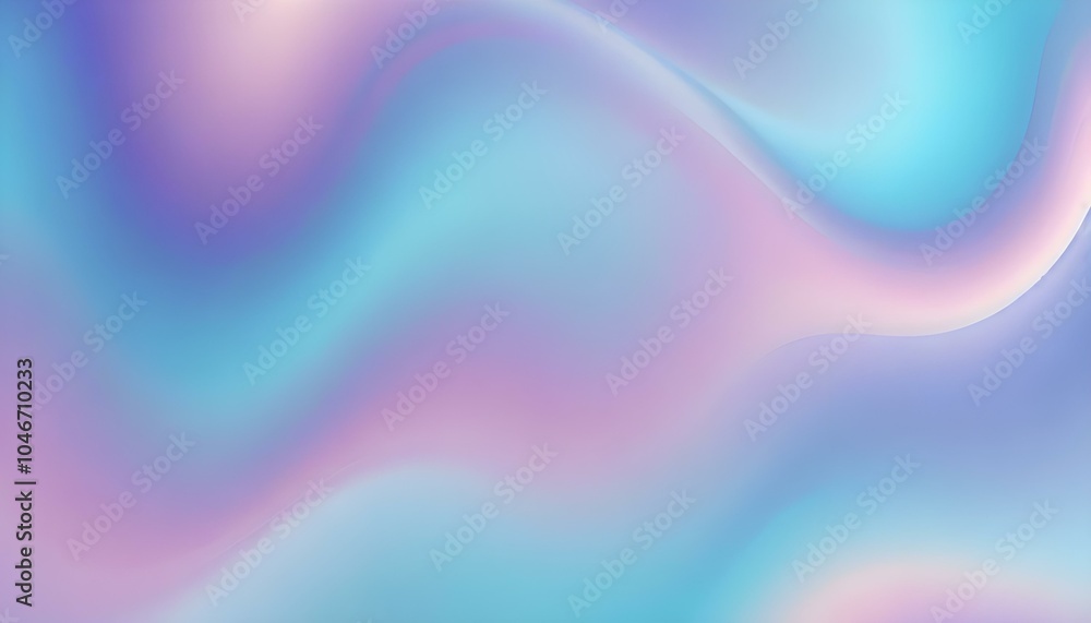 Aufkleber Abstract pastel holographic blurred grainy gradient background texture. Colorful digital grain soft noise effect pattern. Pastel gradient background with a grainy texture