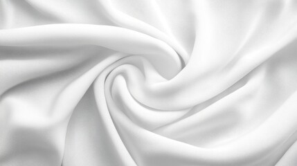 Obraz premium Clean, white felt fabric background