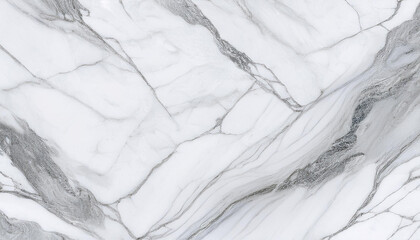 Obraz premium calacatta glossy marble with grey streaks