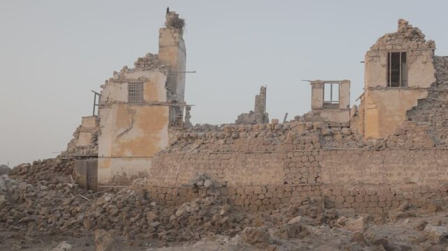 Sudan, Port Sudan, Suakin, ruined ottoman coral buildings